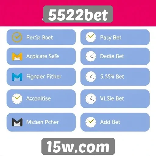 Métodos de pagamento aceitos na 5522bet